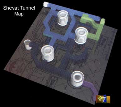Shevat Tunnel Map